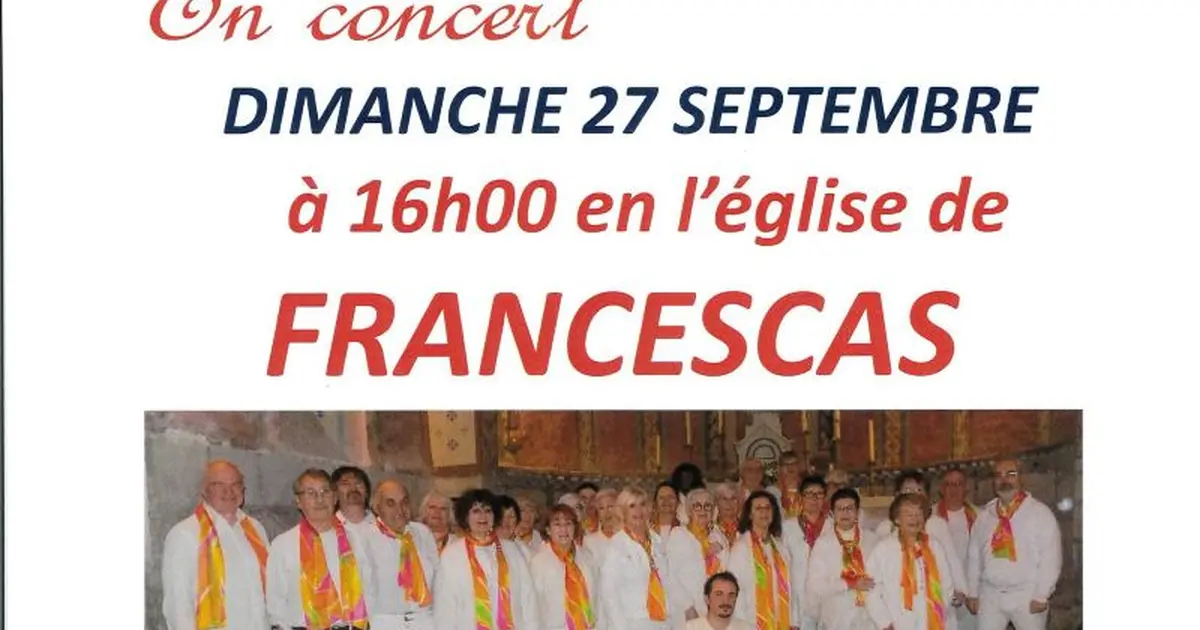 Chorale Se Cantaben en concert