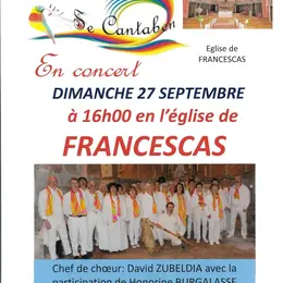 Chorale Se Cantaben en concert