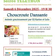 Choucroute dansante au profit du Téléthon