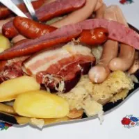 La choucroute, probablement le plat le plus célèbre d'Alsace&nbsp;! DR