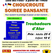 Choucroute - Soirée dansante