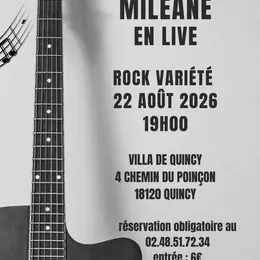 Chris Miléane en live