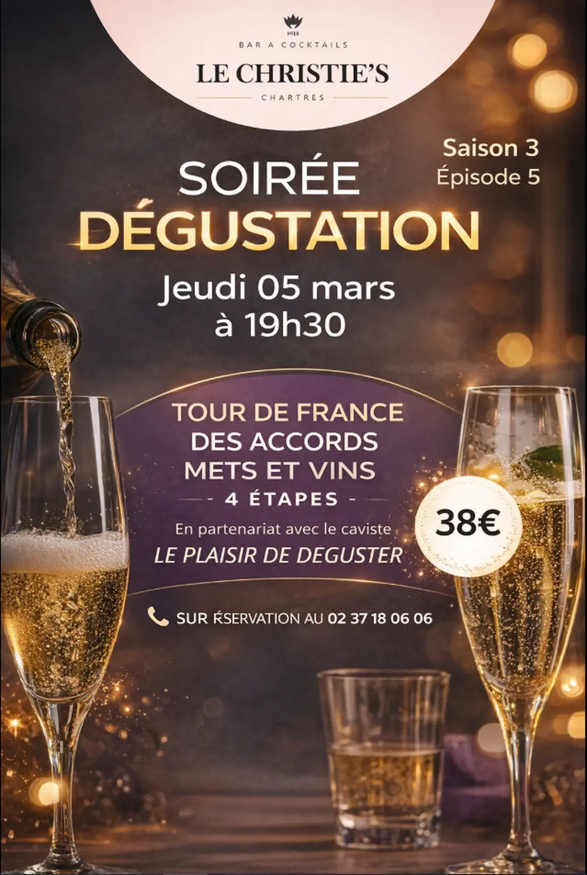 Christie's Tasting : Soirée Dégustation Accords Mets & Vins