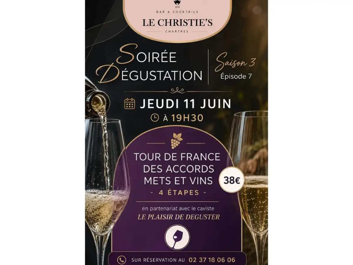 Christie's Tasting : Soirée Dégustation Accords Mets & Vins