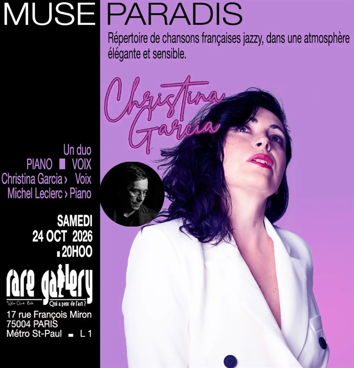 Christina Garcia : Muse Paradis