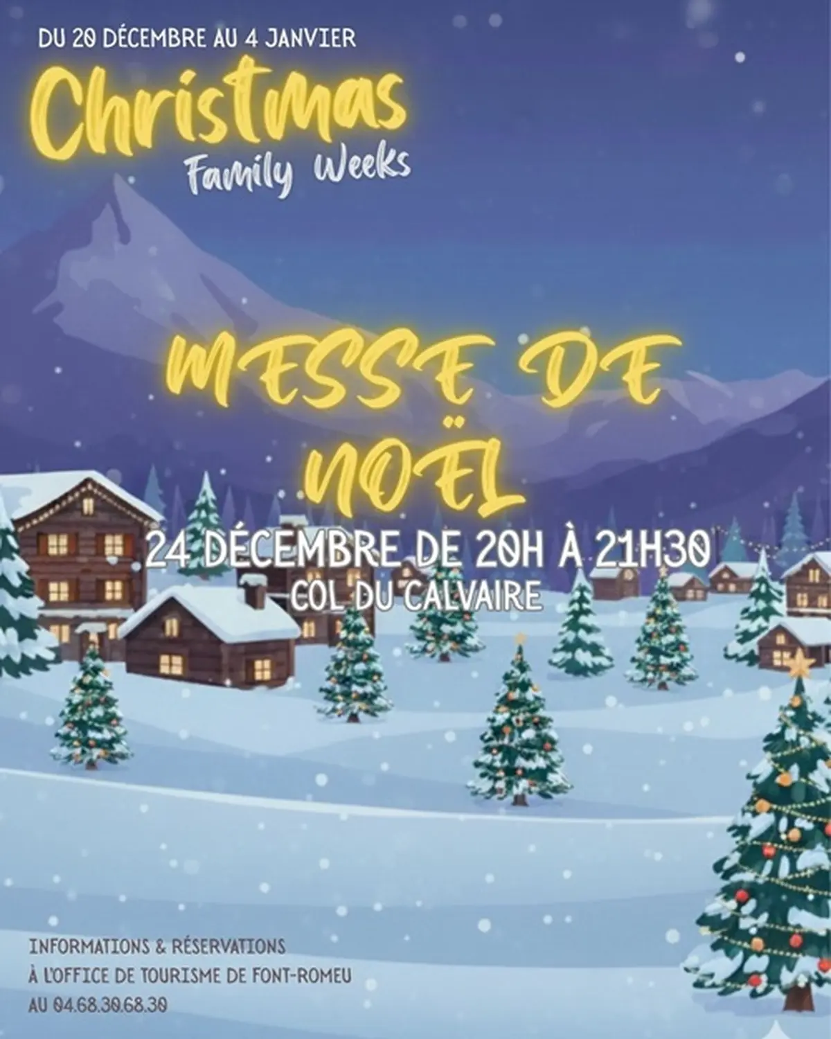 Christmas Family Weeks - Messe De Noël