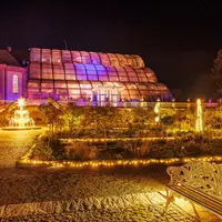 Les jardins de l'ïle de Mainau sont sublimés &copy; Christmas Garden - Michael Clemens