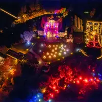 Le Christmas Garden, vu d'en haut &copy; Christmas Garden - Michael Clemens