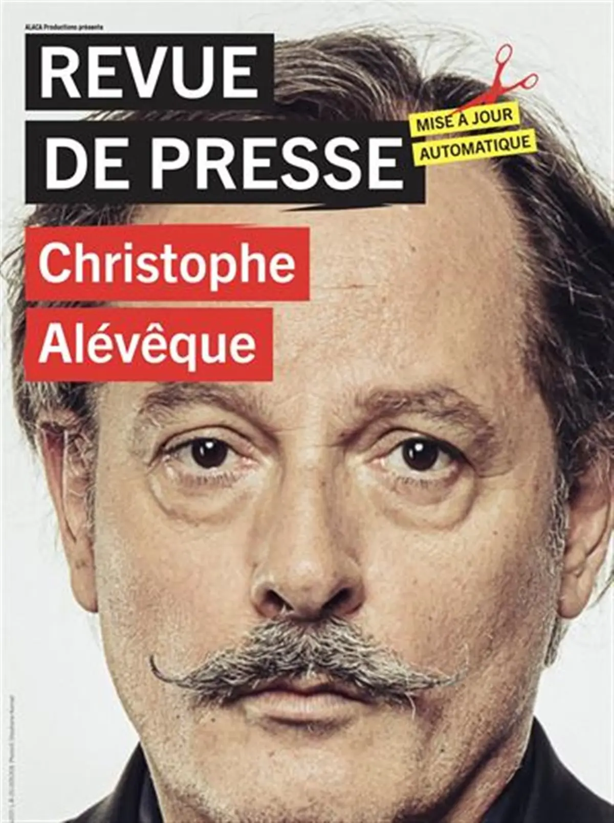 Christophe Alévêque dans Revue de presse