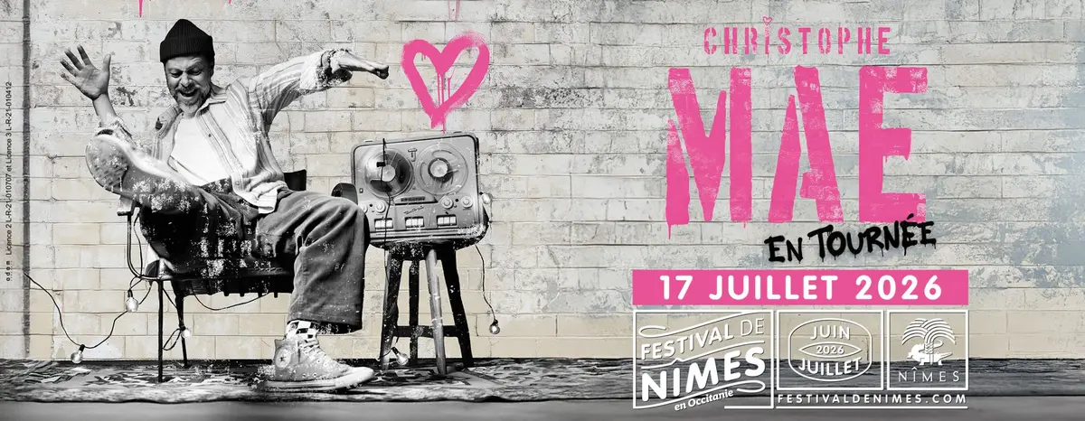 Christophe Maé au Festival de Nîmes 2026