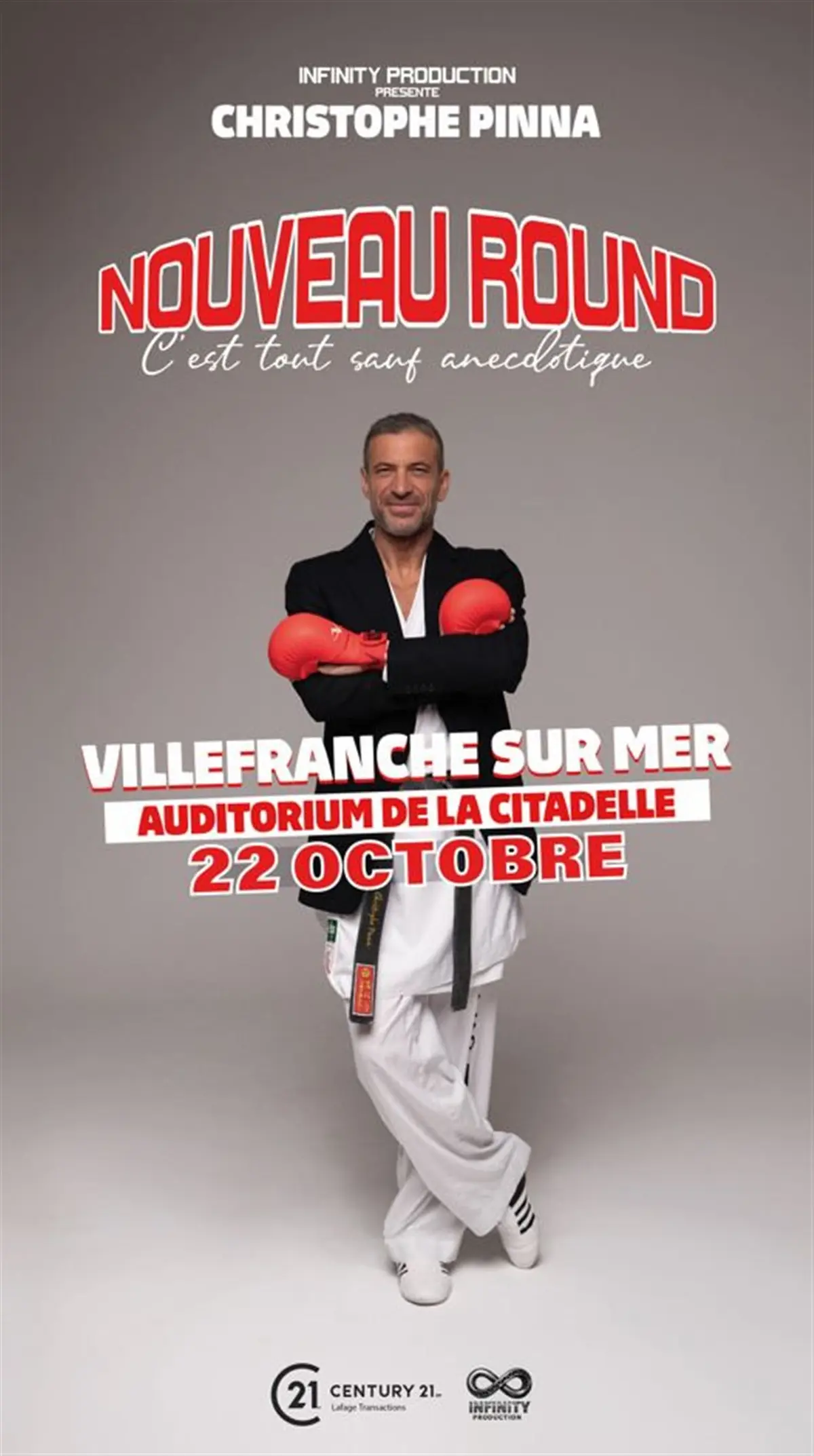 Christophe Pinna dans Nouveau round
