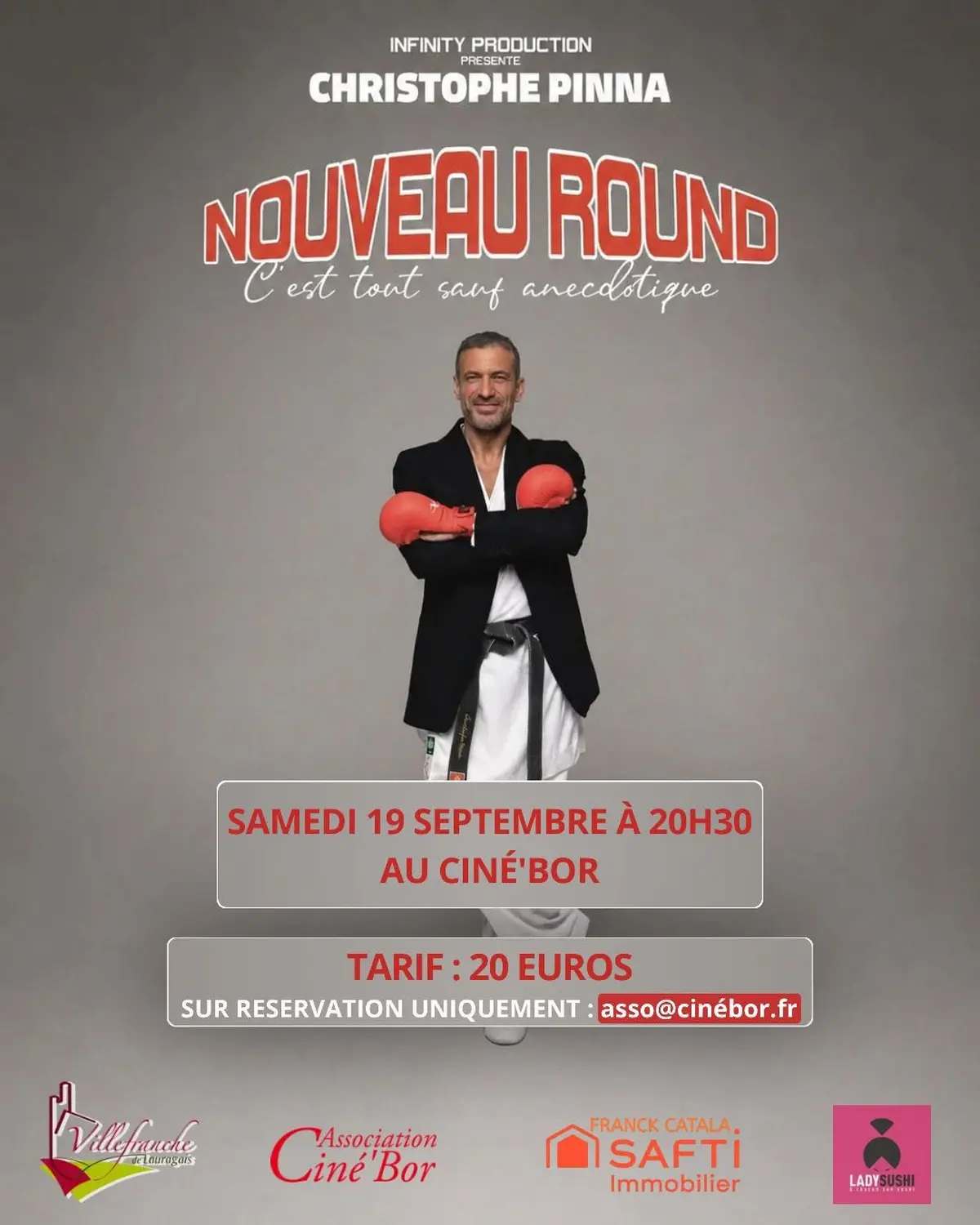 Christophe Pinna : Nouveau Round