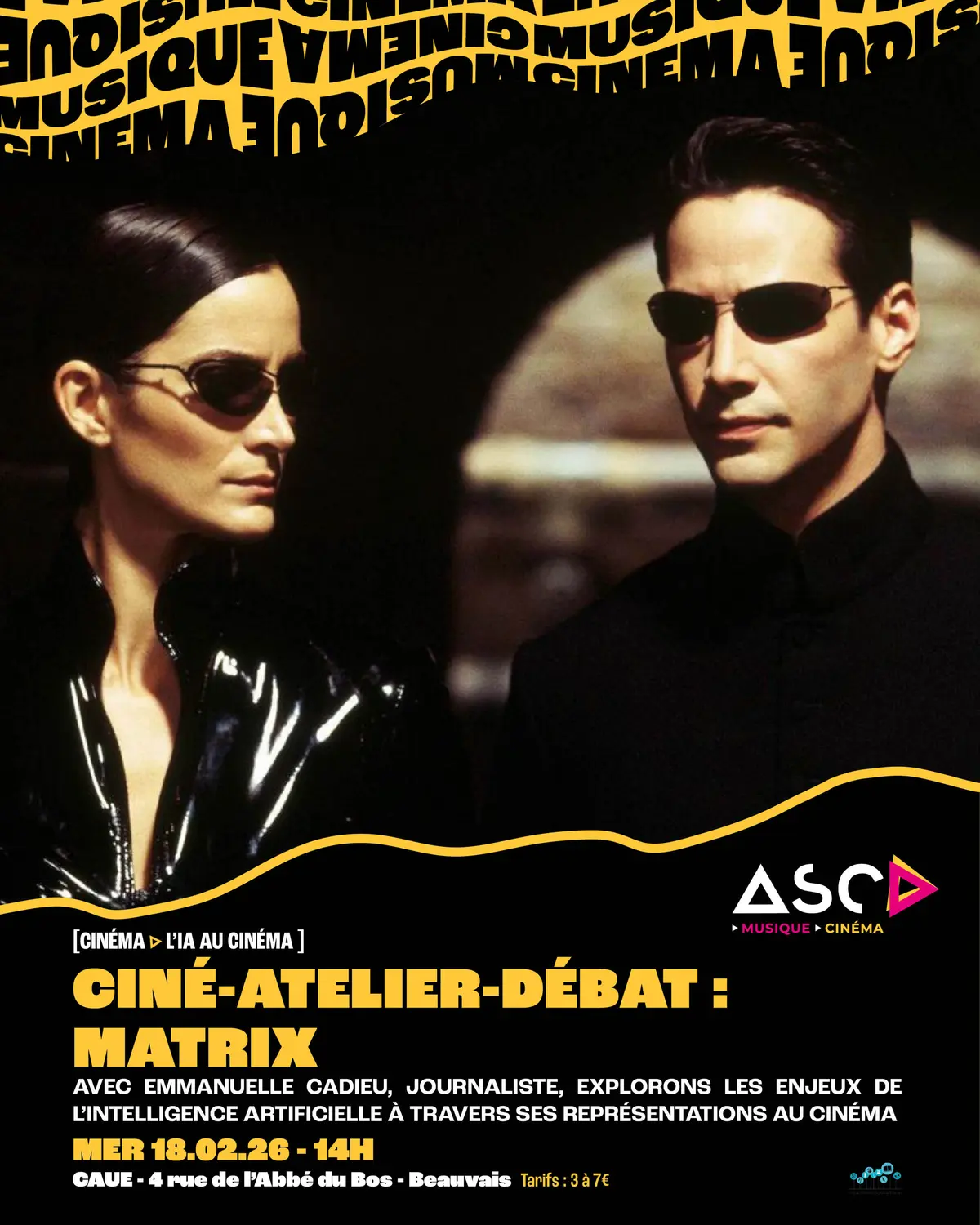 CINÉ-ATELIER-DÉBAT : Matrix