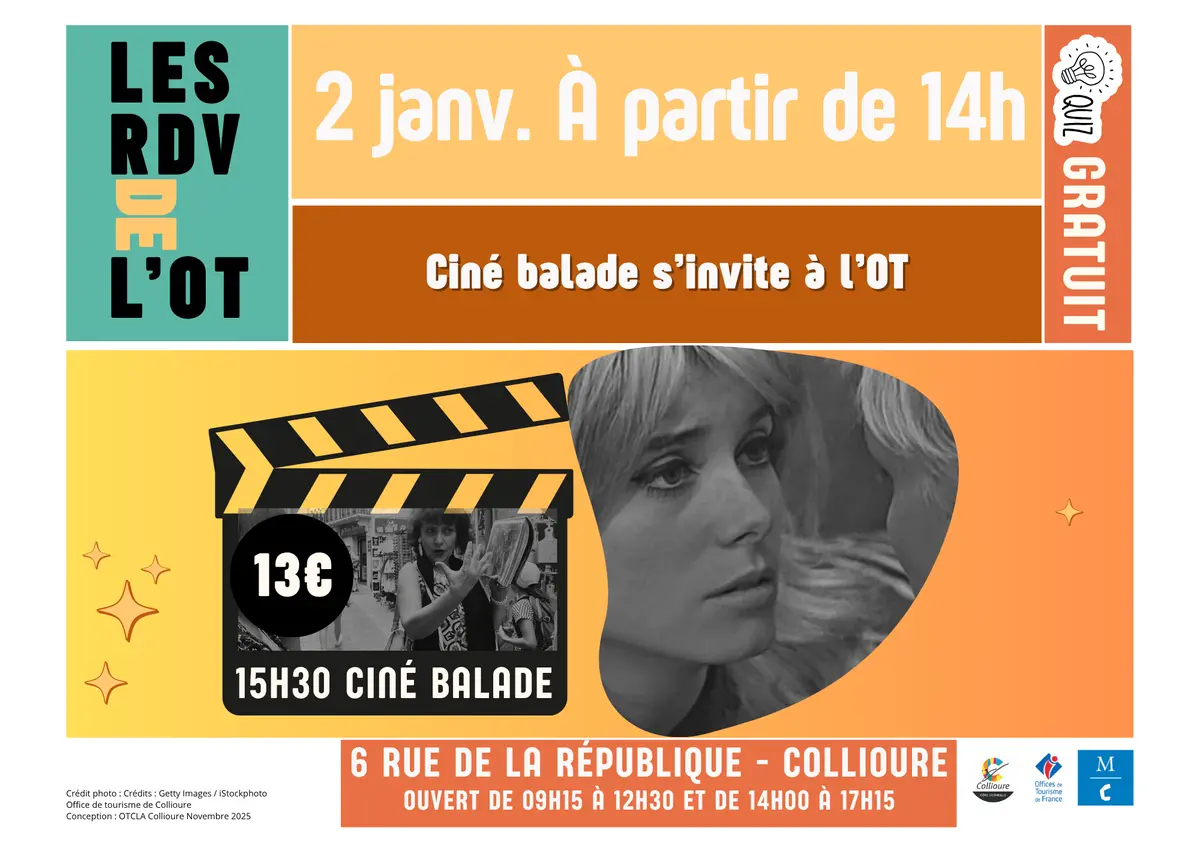 Ciné Balade S'Invite à L'Office De Tourisme !