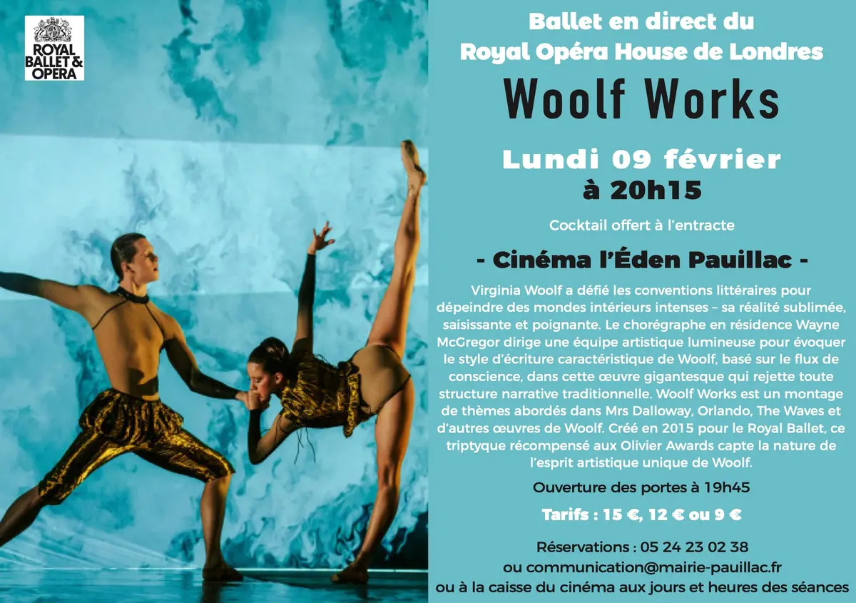 Ciné ballet Woolf Works