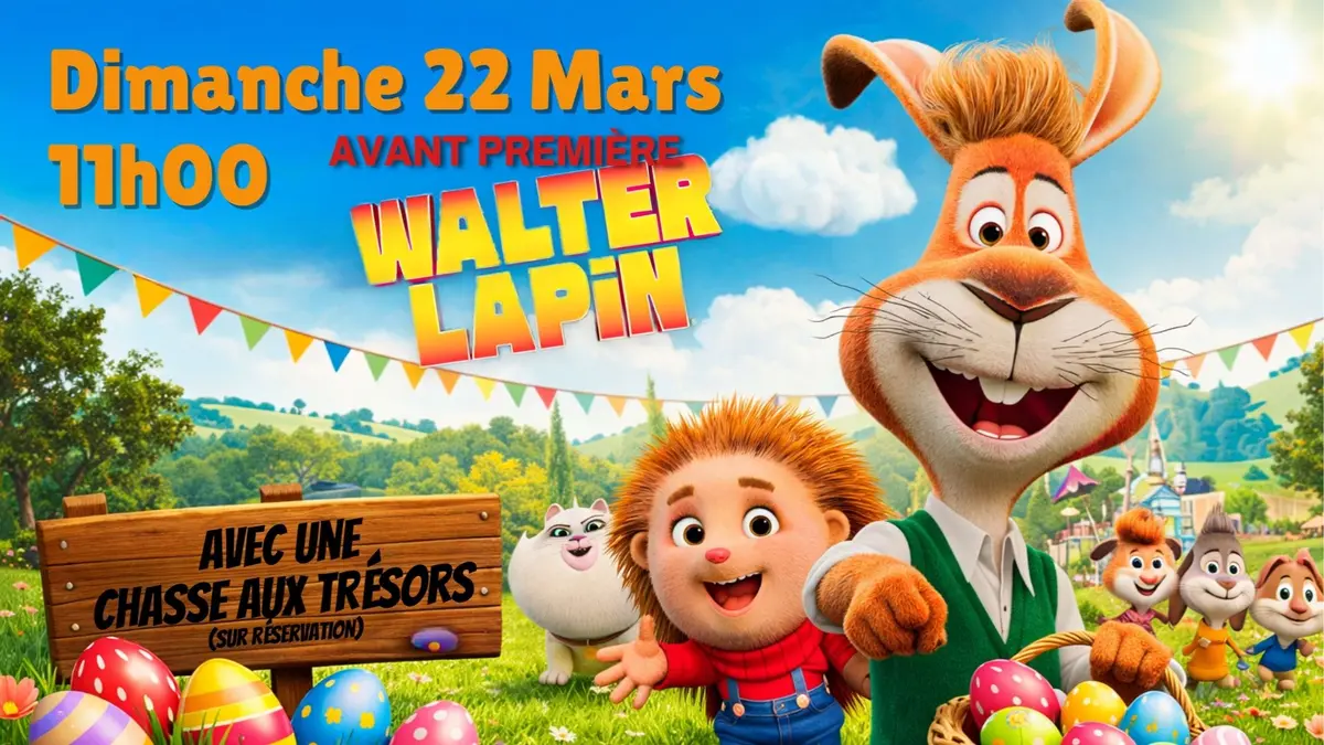 Ciné Chasse au Trésor - Walter Lapin