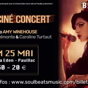 Ciné Concert Amy Winehouse à Pauillac