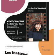 Ciné-concert : Cadet d'eau douce