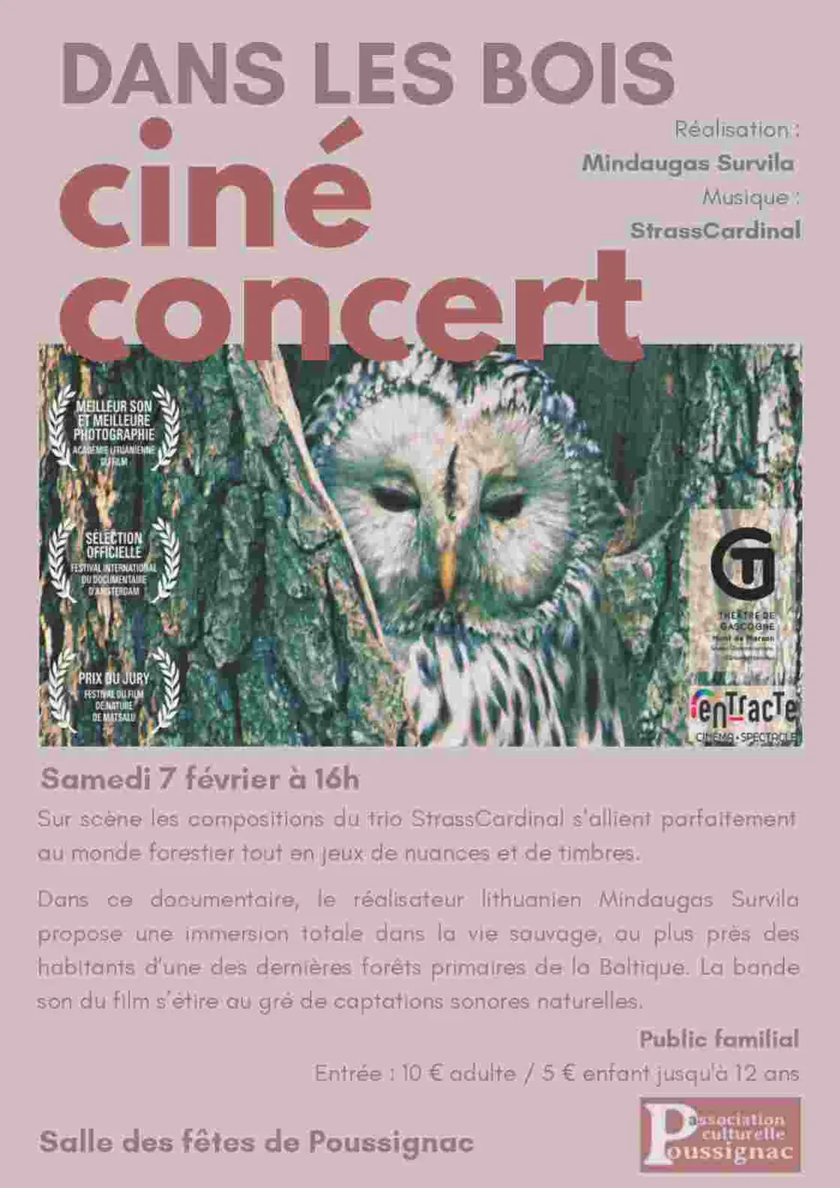 Ciné concert : Dans les bois