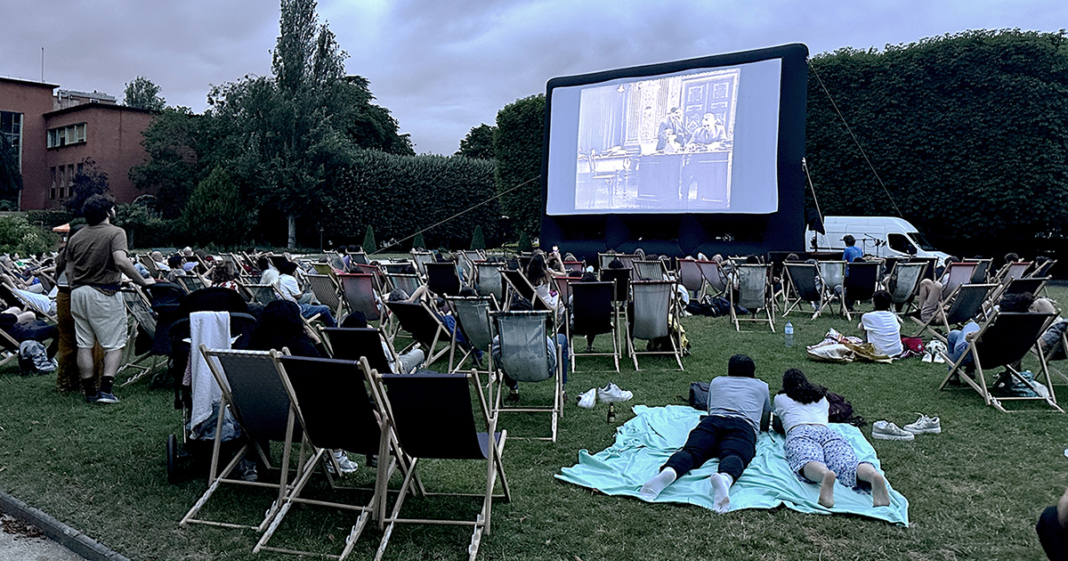 Ciné-concert en plein air au parc de Choisy