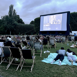 Ciné-concert en plein air au parc de Choisy