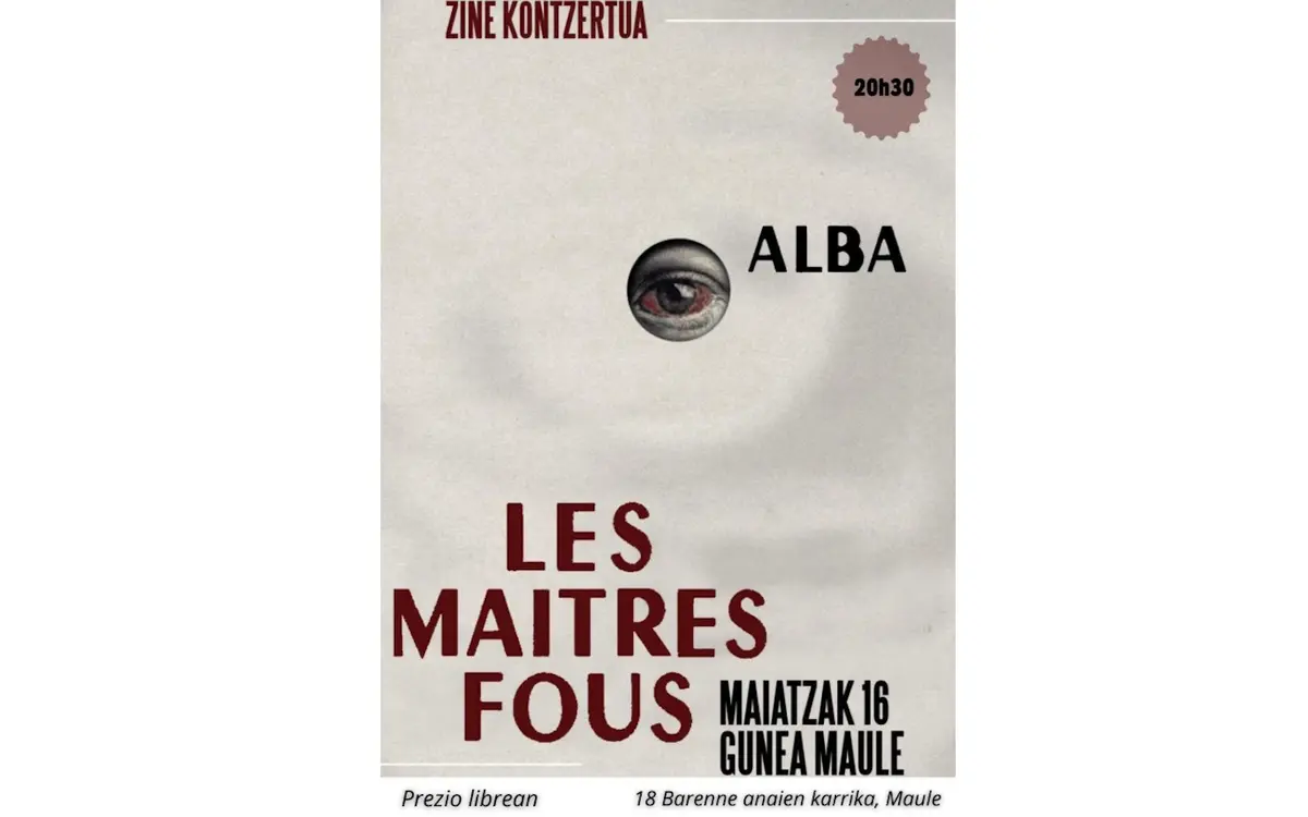 Ciné-concert : les maîtres foux