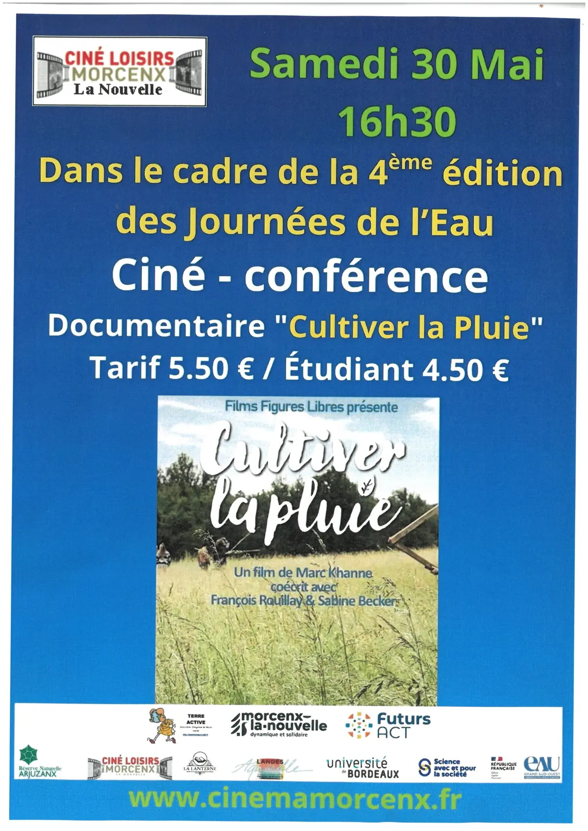 Ciné - conférence documentaire Cultiver la pluie 