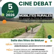 Ciné débat à Béduer : Mobilités rurales, un voyage au Pays de Lumbres