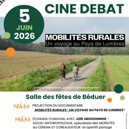 Ciné débat à Béduer : Mobilités rurales, un voyage au Pays de Lumbres
