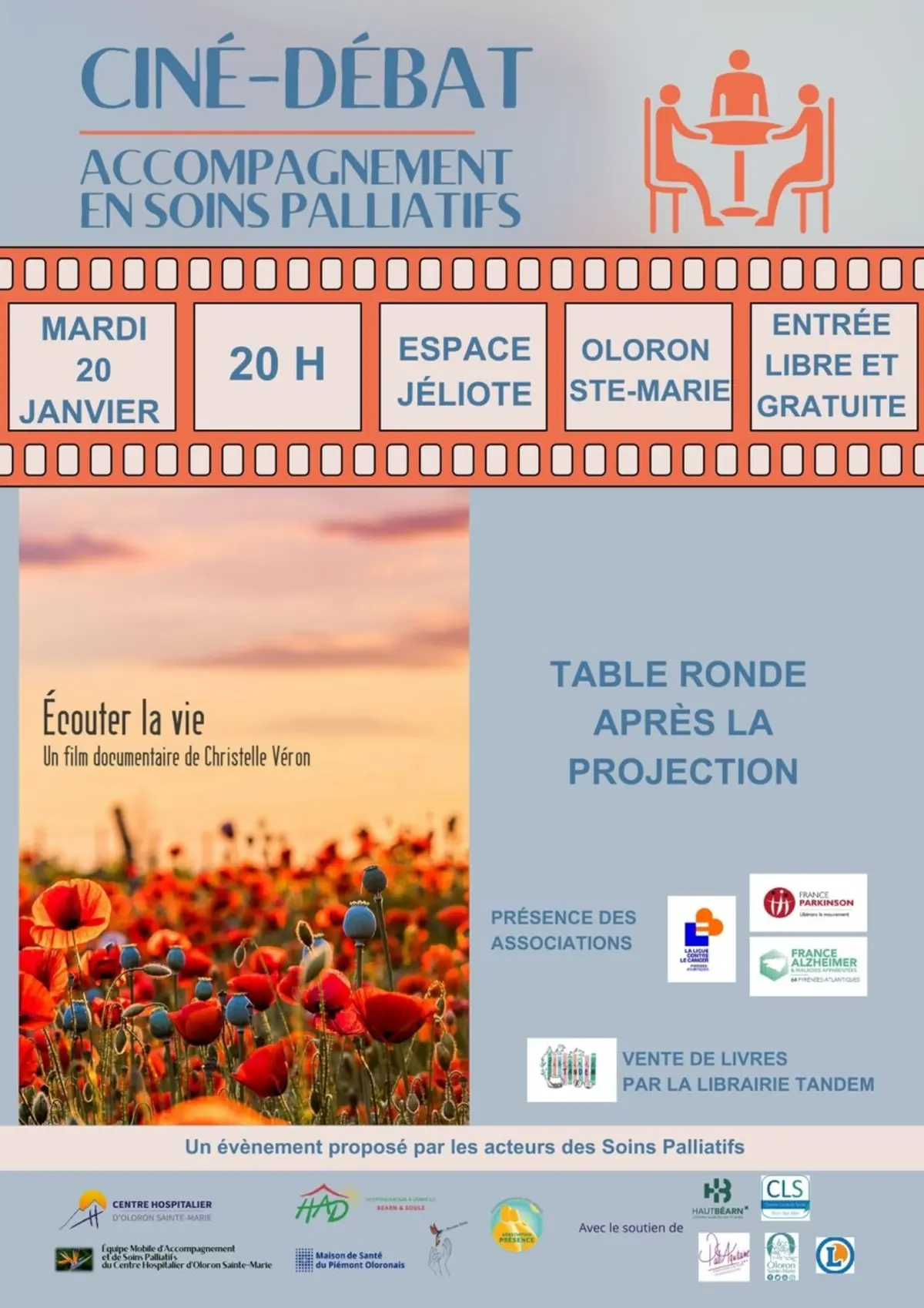 Ciné-débat - Accompagnement en soins palliatifs