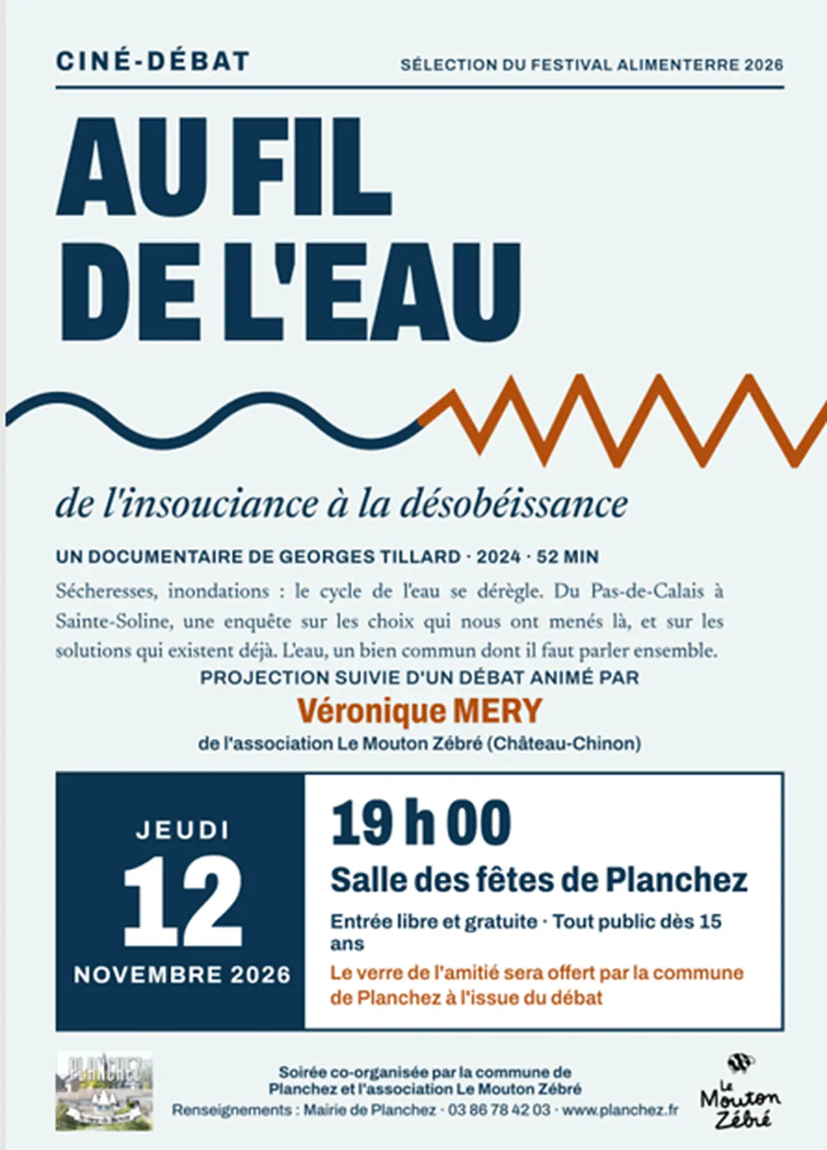 Ciné-Débat - AU FIL DE L'EAU