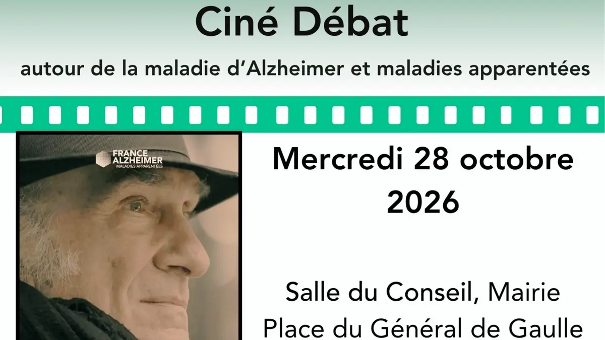 Ciné-débat autour de la maladie d'Alzheimer et maladies apparentées