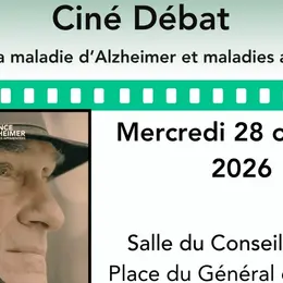 Ciné-débat autour de la maladie d'Alzheimer et maladies apparentées
