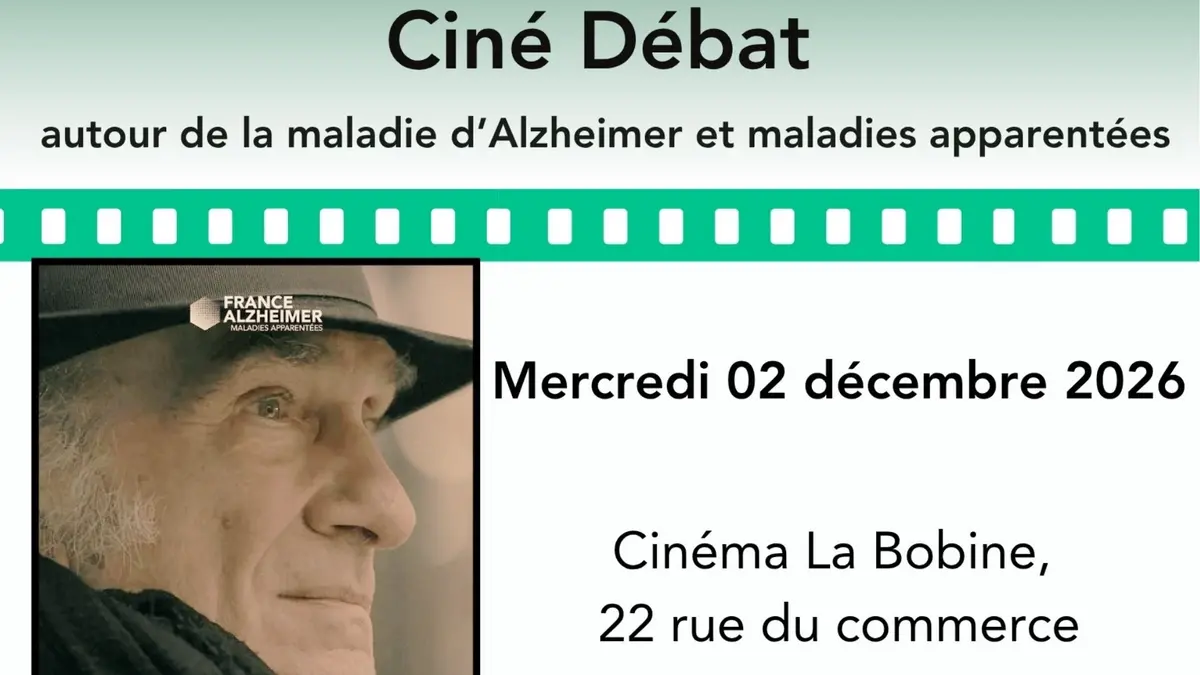 Ciné-débat autour de la maladie d'Alzheimer et maladies apparentées