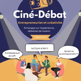 Ciné-débat Entrepreneuriat et Créativité 2026