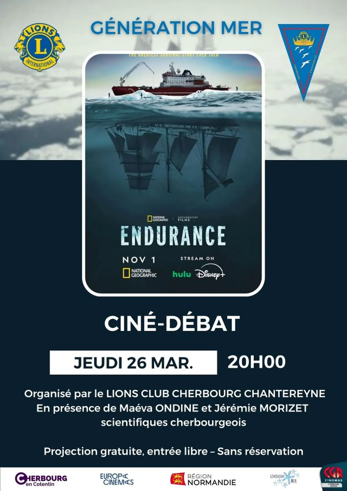 Ciné-débat : l'Endurance
