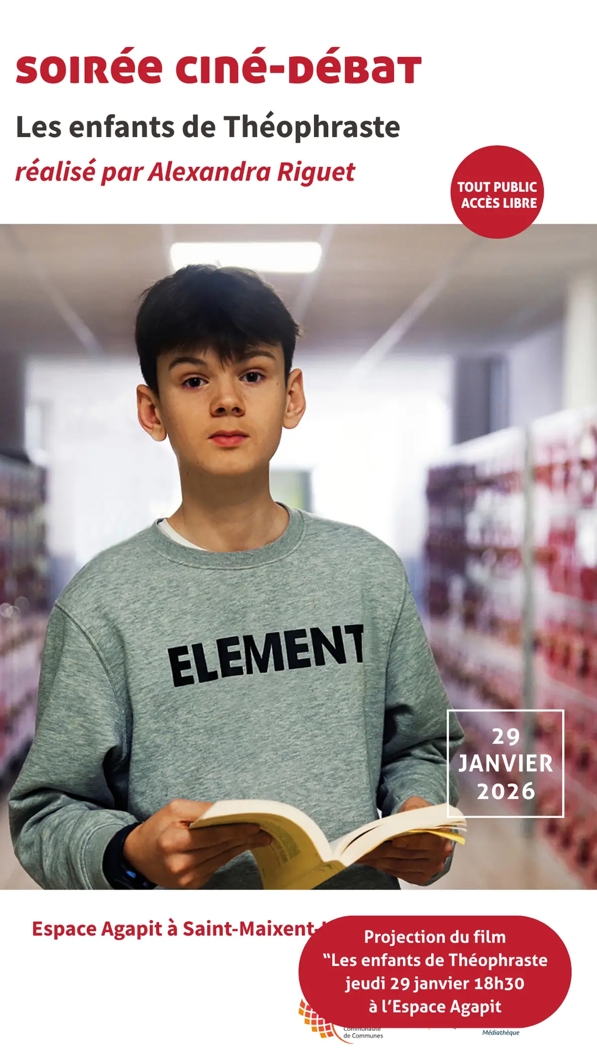 Ciné-débat : Les enfants de Théophraste