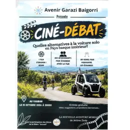 Ciné débat - Quelles alternatives à la voiture solo au Pays basque intérieur ?