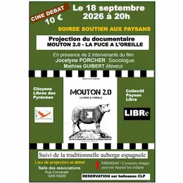 Ciné débat : Soirée soutien aux paysans