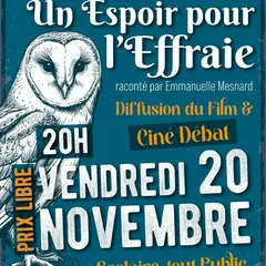 Ciné-débat - Un espoir pour l'effraie