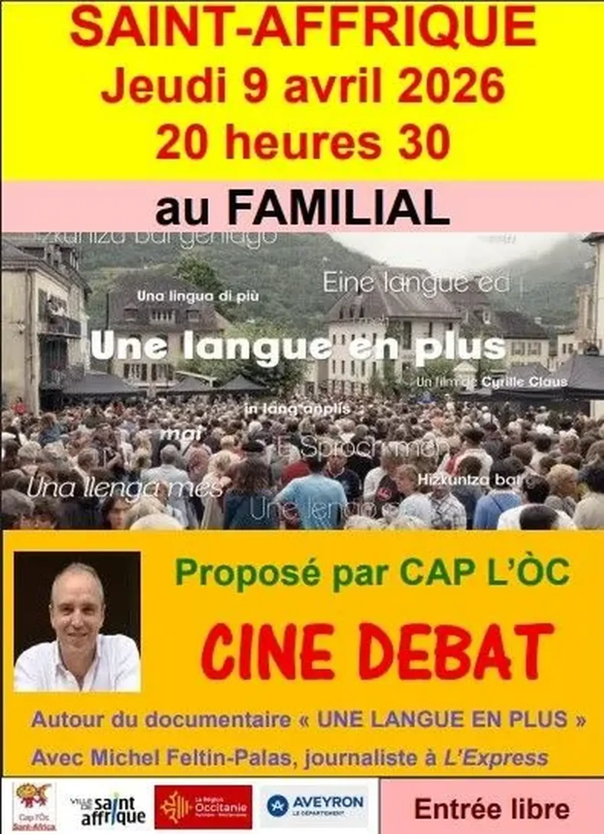 Ciné Débat : Une langue en plus
