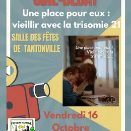 CINE-DEBAT  « Une place pour eux : vieillir avec la trisomie 21 »