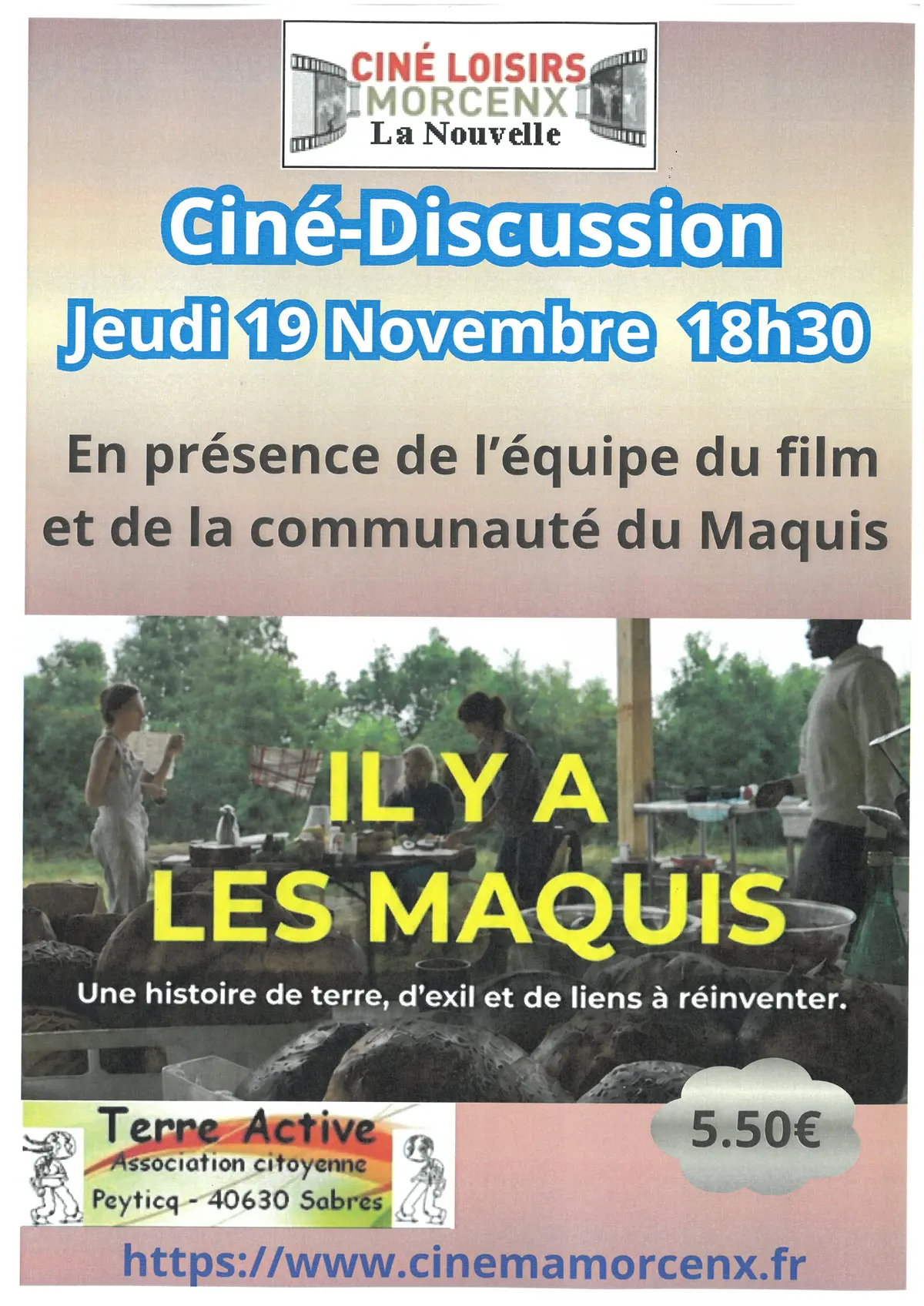 Ciné-Discussion - Documentaire Il y a les maquis