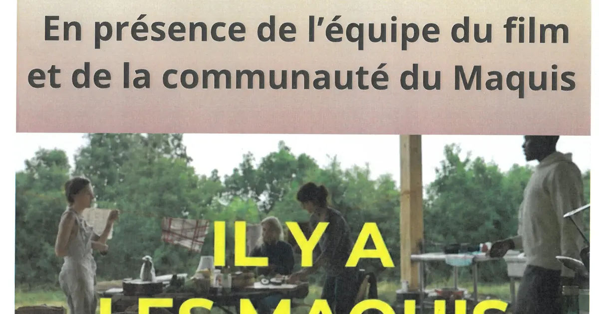 Ciné-Discussion - Documentaire" Il y a les maquis"