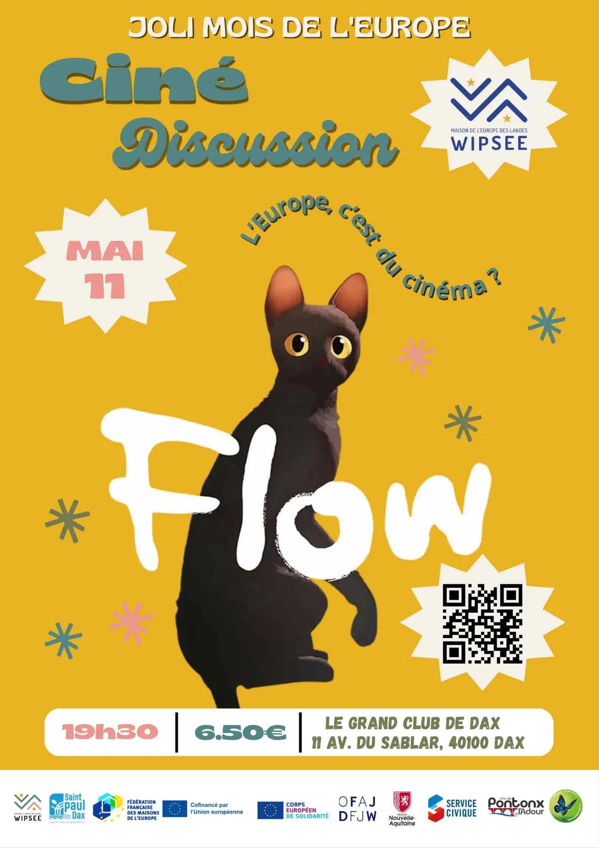 Ciné-discussion : l'Europe, c'est du cinéma ? Flow, le chat qui n'avait plus peur de l'eau