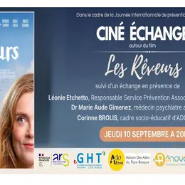 Ciné échange sur la Journée Mondiale de Prévention du Suicide : Film « Les rêveurs » d’Isabelle Carré