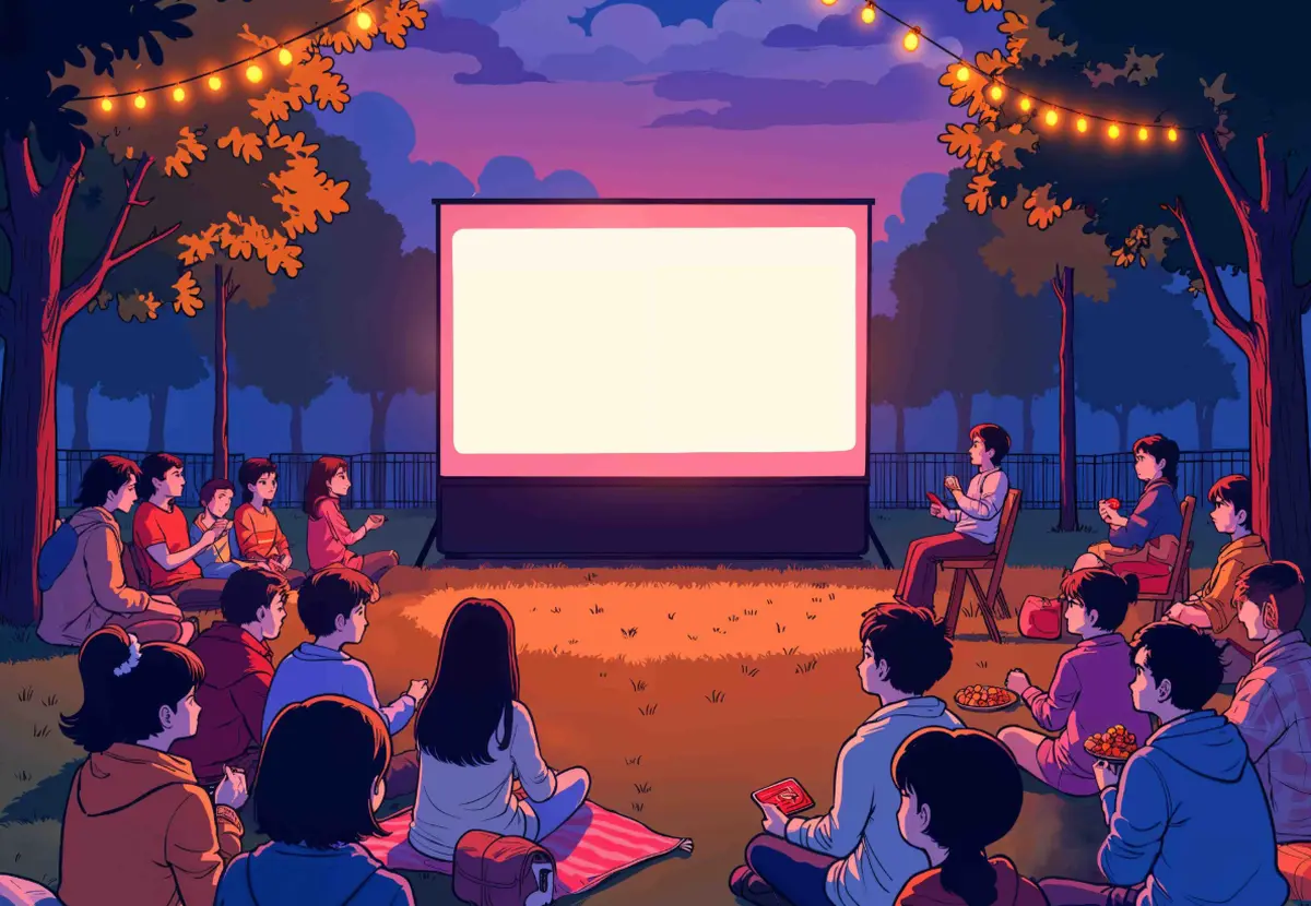 Ciné en plein air - En fanfare