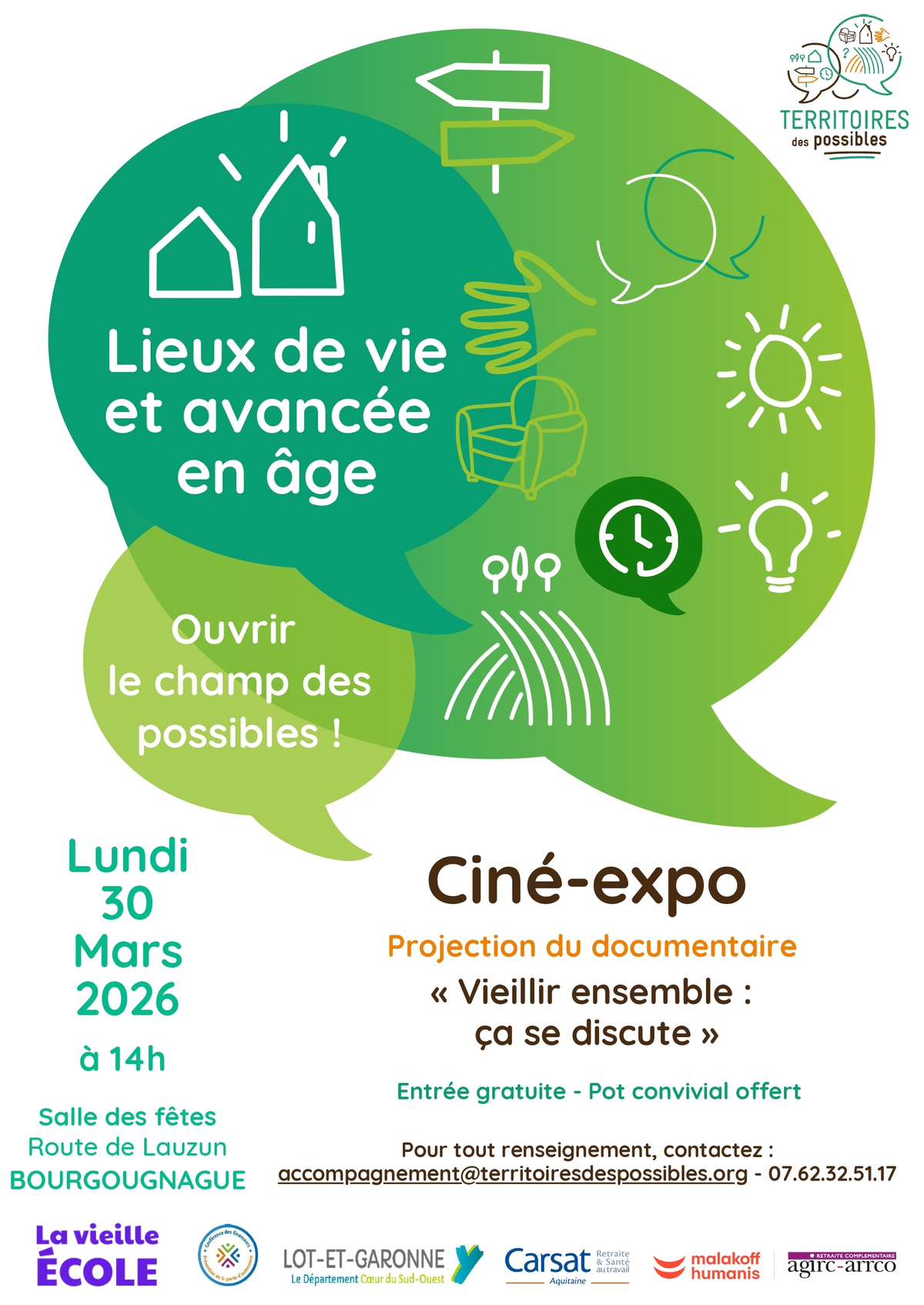 Ciné expo - vieillir ensemble ça se discute
