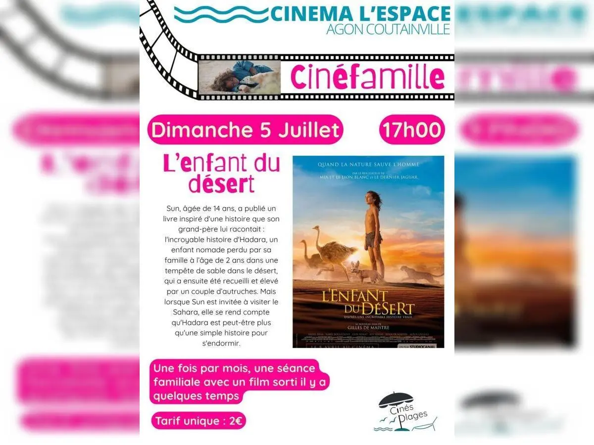 Ciné famille L'enfant du désert