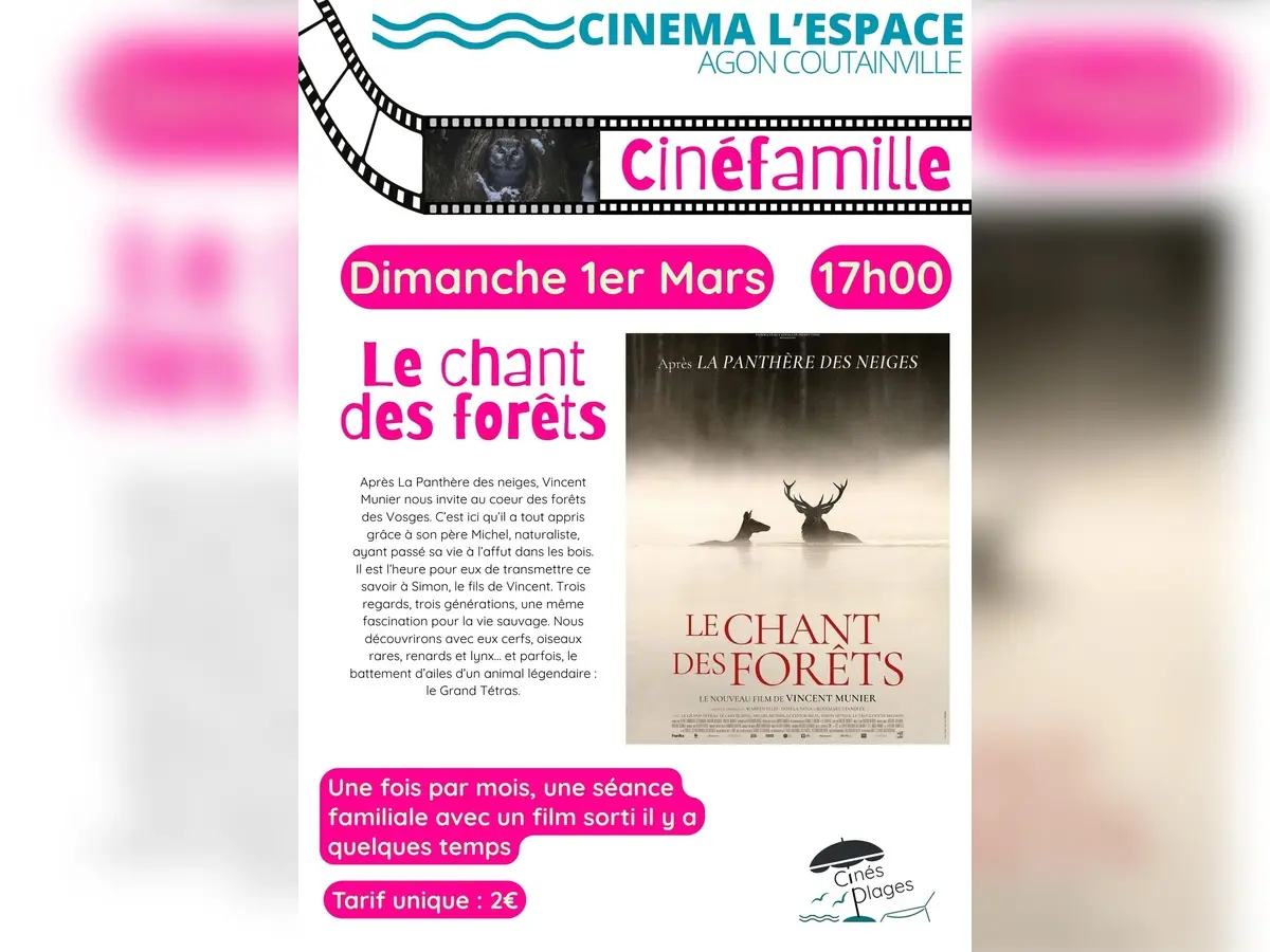Ciné Famille Le chant des forêts